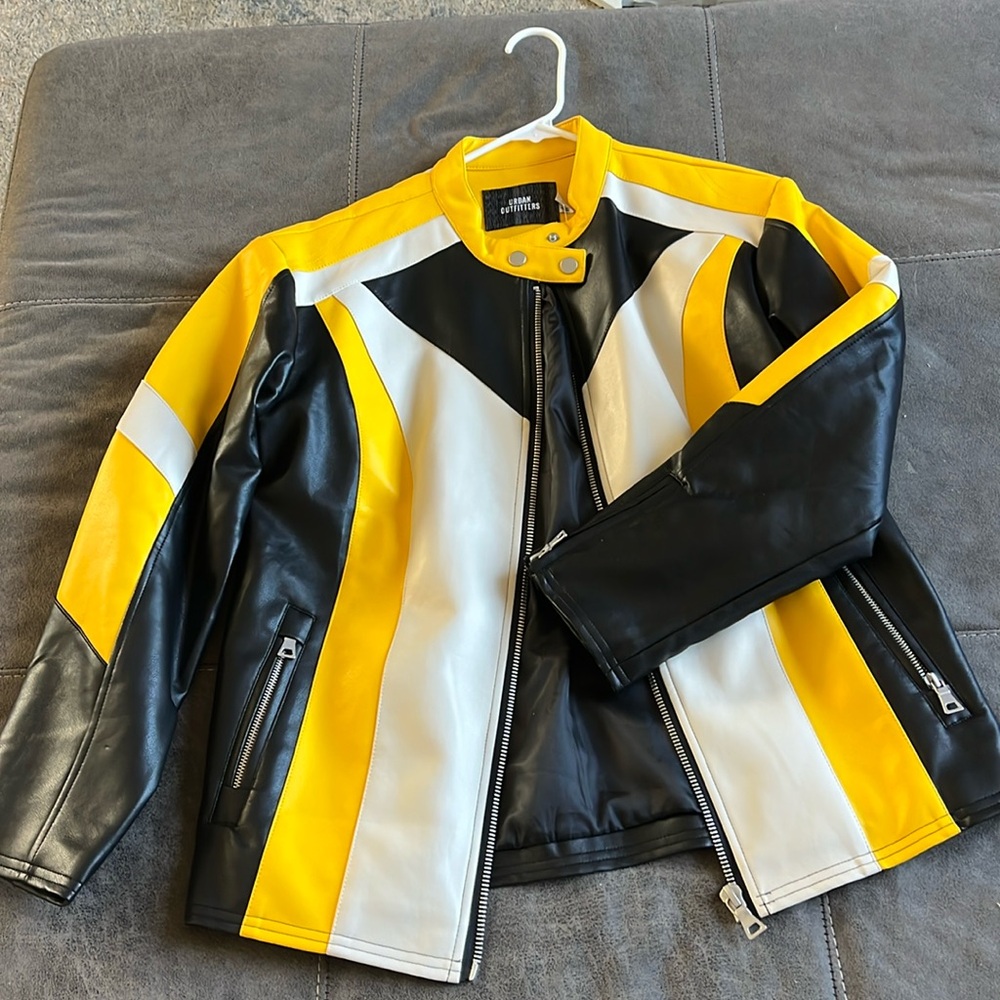 Urban outfitters faux leather Motto Jacket